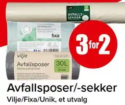 Spar Avfallsposer/-sekker tilbud