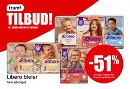 Spar Libero bleier tilbud