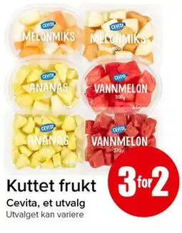 Spar Kuttet frukt tilbud
