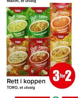 Spar Rett i koppen tilbud