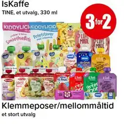 Spar Klemmeposer/mellommåltid tilbud