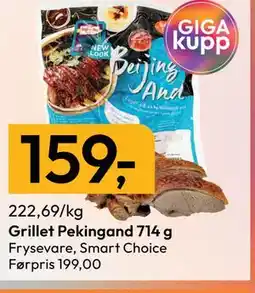 Gigaboks Grillet Pekingand 714 g tilbud