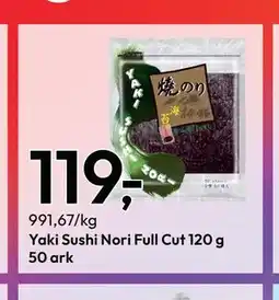 Gigaboks Yaki Sushi Nori Full Cut tilbud
