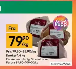 Gigaboks Knoker 1,4 kg tilbud