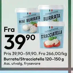 Gigaboks Burrata/Stracciatella 120–150 g tilbud