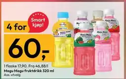Gigaboks Mogu Mogu fruktdrikk 320 ml tilbud