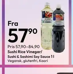 Gigaboks Sushi Rice Vinegar/ Sushi & Sashimi Soy Sauce tilbud