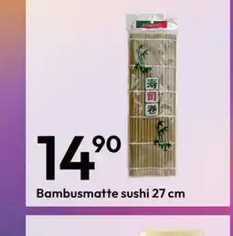 Gigaboks Bambusmatte sushi tilbud