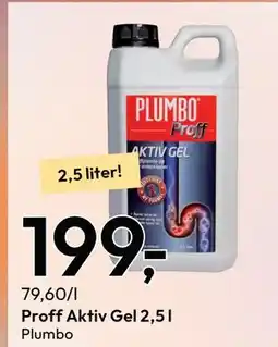 Gigaboks Proff Aktiv Gel 2,5 l tilbud