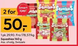 Gigaboks Squashies 140 g tilbud