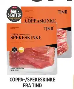 Meny COPPA-/SPEKESKINKE FRA TIND tilbud