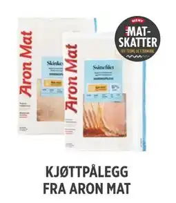 Meny KJØTTPÅLEGG FRA ARON MAT tilbud