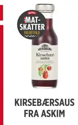 Meny KIRSEBÆRSAUS FRA ASKIM tilbud