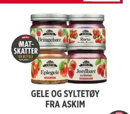 Meny GELE OG SYLTETØY FRA ASKIM tilbud