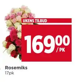 Meny Rosemiks tilbud