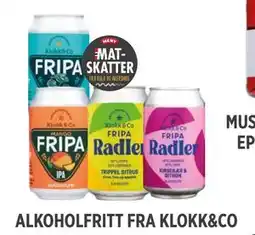 Meny ALKOHOLFRITT FRA KLOKK&CO tilbud