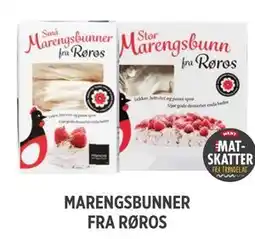 Meny MARENGSBUNNER FRA RØROS tilbud