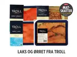 Meny LAKS OG ØRRET FRA TROLL tilbud