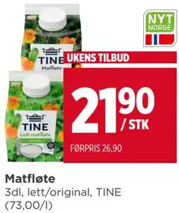 Meny Matfløte tilbud