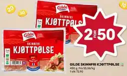 Matkroken GILDE SKINNFRI KJØTTPØLSE tilbud
