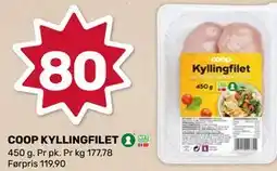 Matkroken COOP KYLLINGFILET tilbud