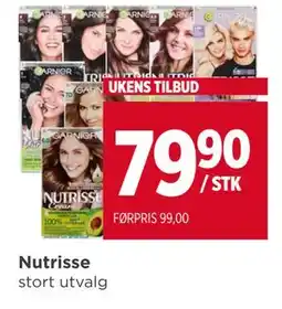 Meny Nutrisse tilbud
