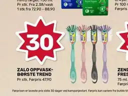 Matkroken ZALO OPPVASK-BØRSTE TREND tilbud