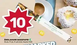 Coop Marked ÄNGLAMARK BAKEPAPIR tilbud