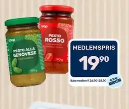Matkroken Pesto, Medlemspris tilbud