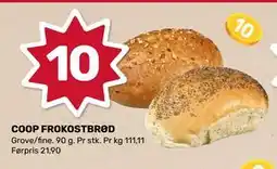 Coop Marked COOP FROKOSTBRØD tilbud