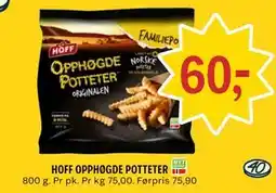 Coop Prix HOFF OPPHØGDE POTTETER tilbud