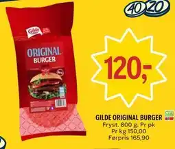 Coop Prix GILDE ORIGINAL BURGER tilbud