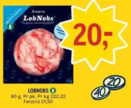 Coop Prix LOBNOBS tilbud