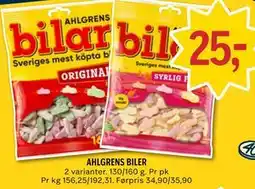 Coop Prix AHLGRENS BILER tilbud