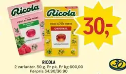 Coop Prix RICOLA tilbud
