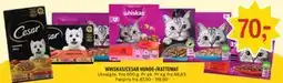 Coop Prix WHISKAS/CESAR HUNDE-/KATTEMAT tilbud