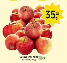 Coop Prix NORSKE RØDE EPLER tilbud