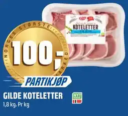 Coop Obs GILDE KOTELETTER tilbud