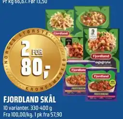 Coop Obs FJORDLAND SKÅL tilbud
