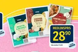 Coop Prix Coop Tortelloni tilbud
