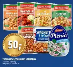 Coop Obs TRONDHJEMS/STABBURET HERMETIKK tilbud