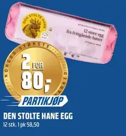 Coop Obs DEN STOLTE HANE EGG tilbud