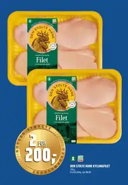 Coop Obs DEN STOLTE HANE KYLLINGFILET tilbud