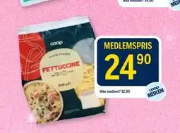 Coop Prix Coop Fettuccine tilbud