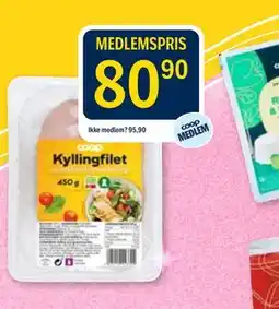 Coop Prix Coop Kyllingfilet tilbud