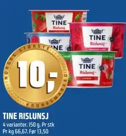 Coop Obs TINE RISLUNSJ tilbud