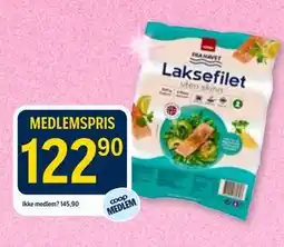 Coop Prix Fra Havet Laksefilet tilbud