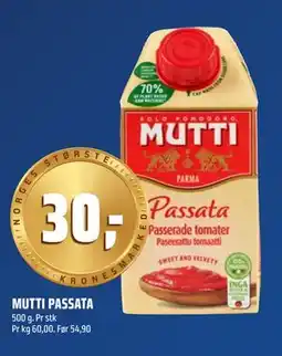 Coop Obs MUTTI PASSATA tilbud