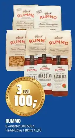 Coop Obs RUMMO tilbud