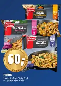 Coop Obs FINDUS tilbud